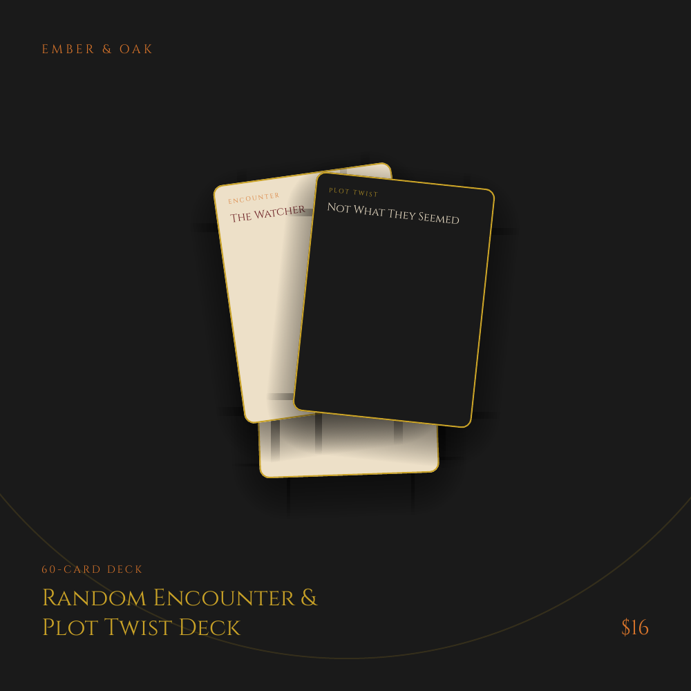 Random Encounter & Plot Twist Deck